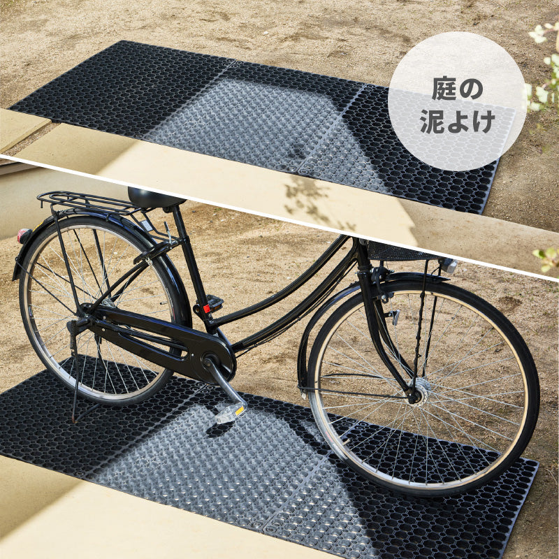 ラバーマット 屋外玄関マット 連結式 滑り止めマット 40×60 60