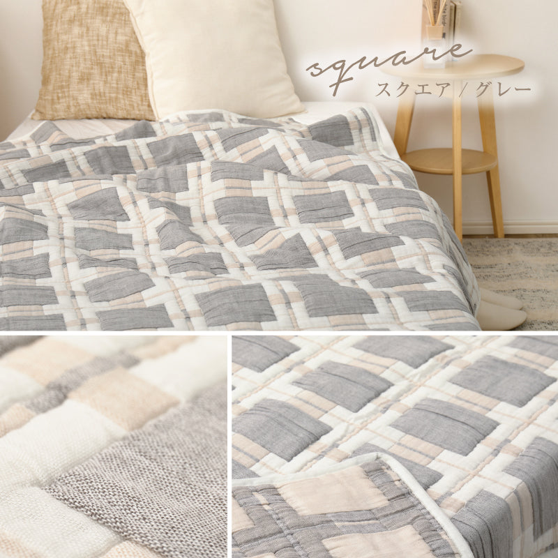 【新商品】[3サイズ] 洗える 綿100% ガーゼケット