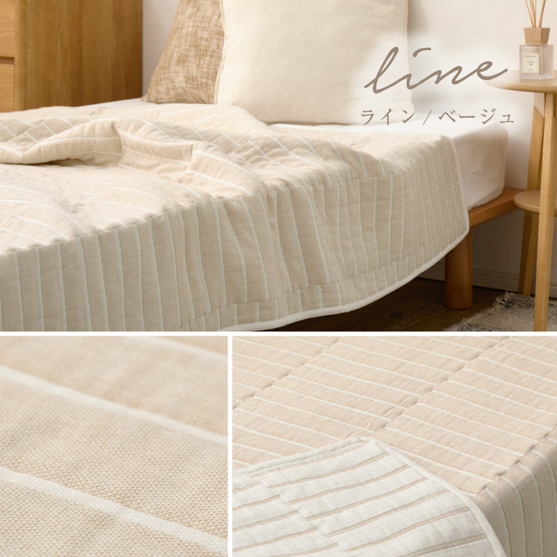 【新商品】[3サイズ] 洗える 綿100% ガーゼケット