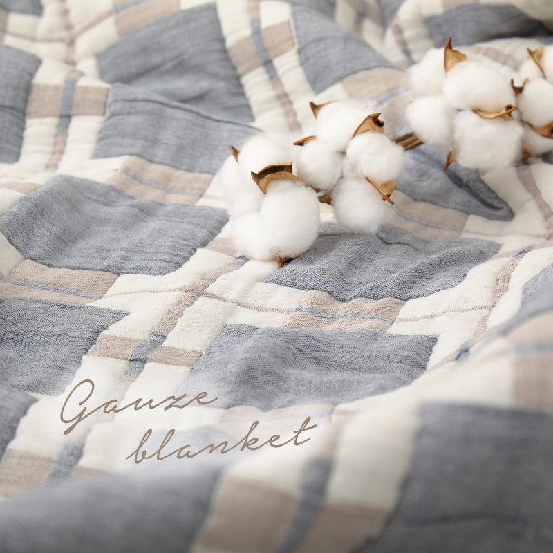 【新商品】[3サイズ] 洗える 綿100% ガーゼケット