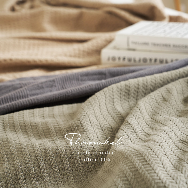 【新商品】[2サイズ] 洗える タオルケット 肌掛け布団 綿100％
