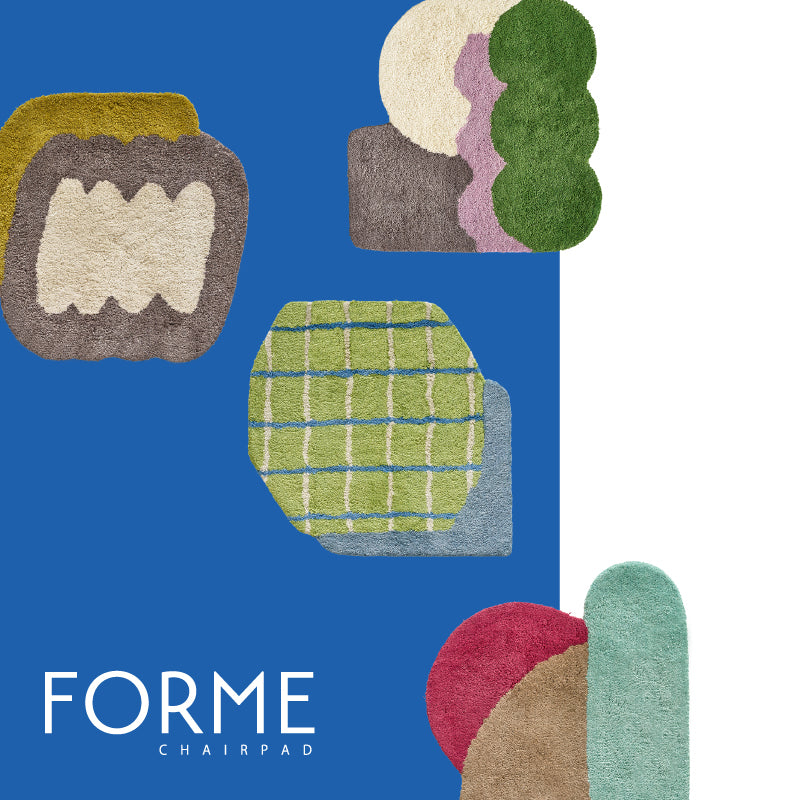 【新商品】[40×40] コットン100％ ハンドメイド 座布団 マット チェアパッド 椅子クッション Formeフォルム