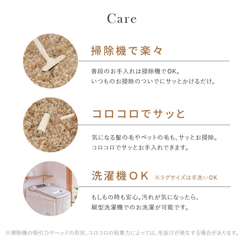 【新商品】[40×60] 洗える 玄関マット シャギーマット リレイア