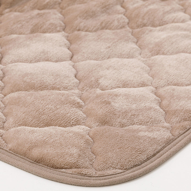 [S/SD/D] ズレない洗える敷きパッド&マットレスセット 滑り止め付き ピターら