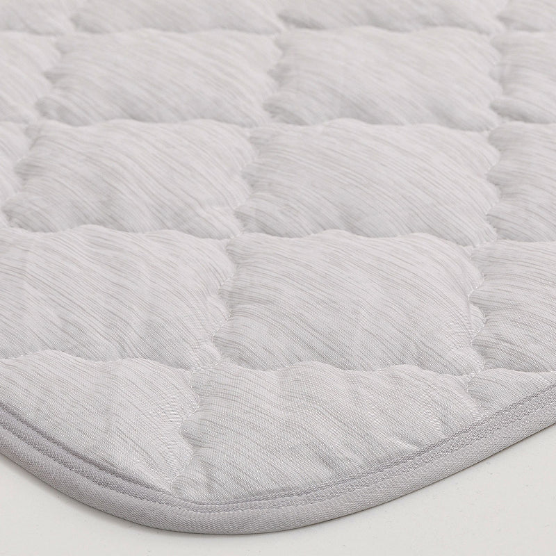 [S/SD/D] ズレない洗える敷きパッド&マットレスセット 滑り止め付き ピターら