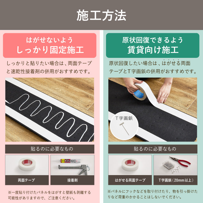 【新サイズ登場】[2サイズ] 吸音パネル 壁をおしゃれにDIYできるパネル イパネッラ