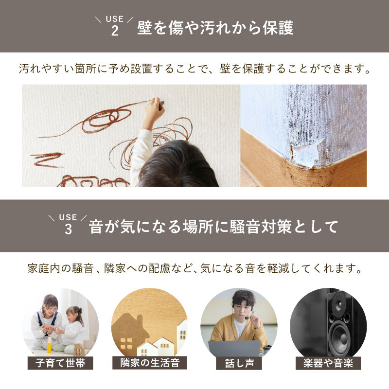 【新サイズ登場】[2サイズ] 吸音パネル 壁をおしゃれにDIYできるパネル イパネッラ ナチュラルカラー　　　