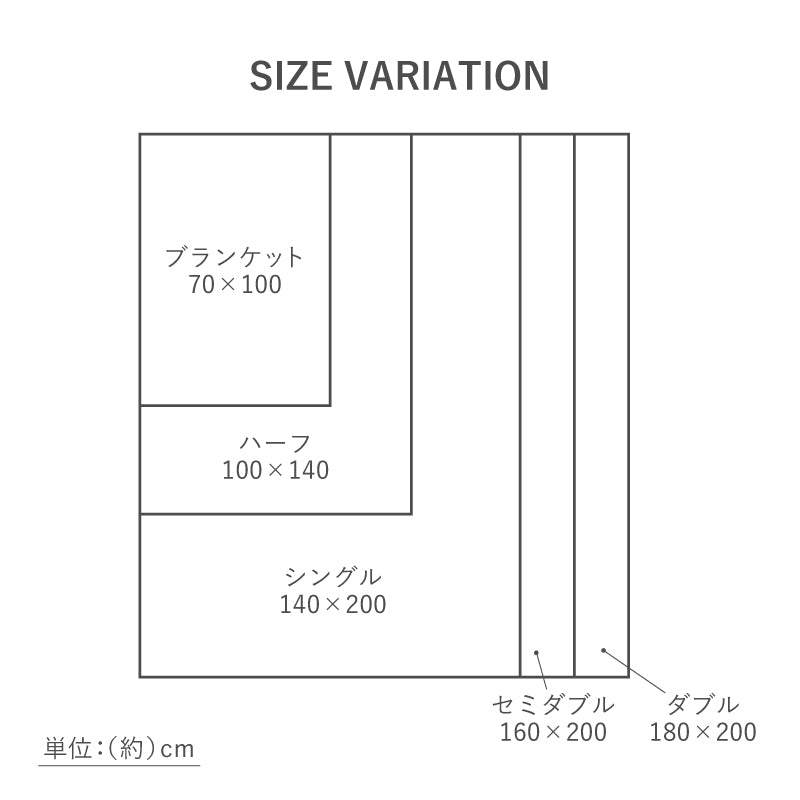 【新商品】[5サイズ] 洗えるフワモコ毛布 Luna