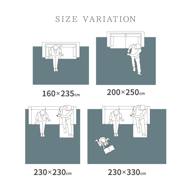 【新商品】[4サイズ] ウィルトン織ラグ エジプト製 オリエンタル調 ラグナ