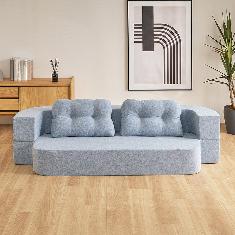 【新商品】[幅170] 2WAYソファベッド 2人掛け クッション付き ローソファ 完成品 Lemaire