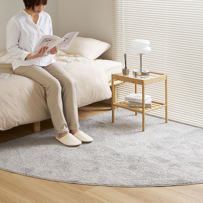 【新商品】[2サイズ] 洗えるラグ シャギーラグ 扇形 365 サンロクゴ