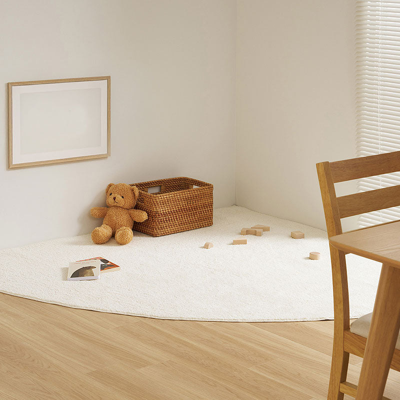 【新商品】[2サイズ] 洗えるラグ シャギーラグ 扇形 365 サンロクゴ