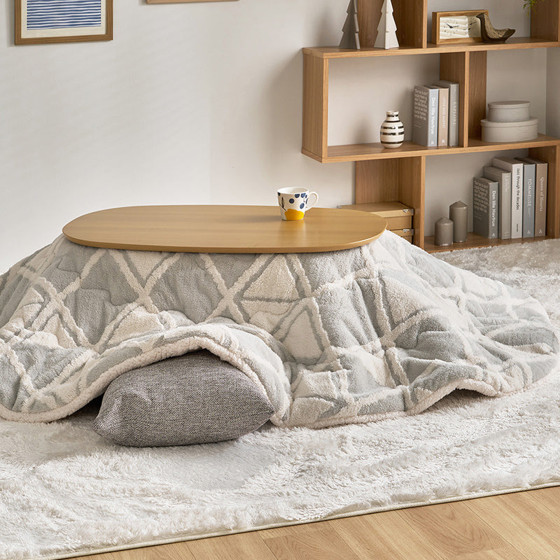 【新商品】[170×210] 楕円形 洗えるこたつ布団 北欧柄 HYGGE