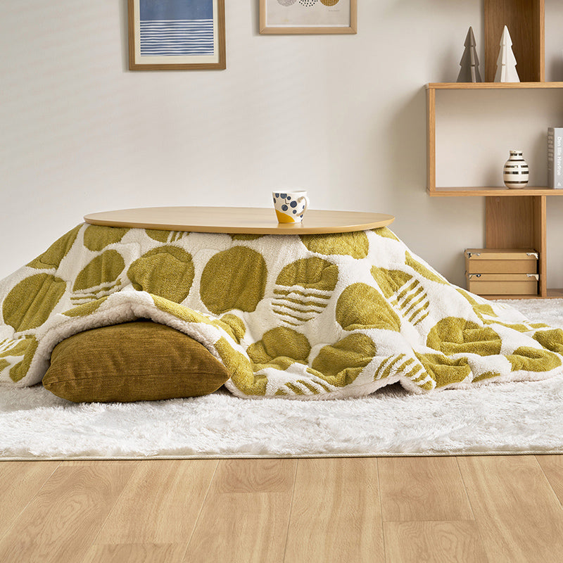 【新商品】[170×210] 楕円形 洗えるこたつ布団 北欧柄 HYGGE