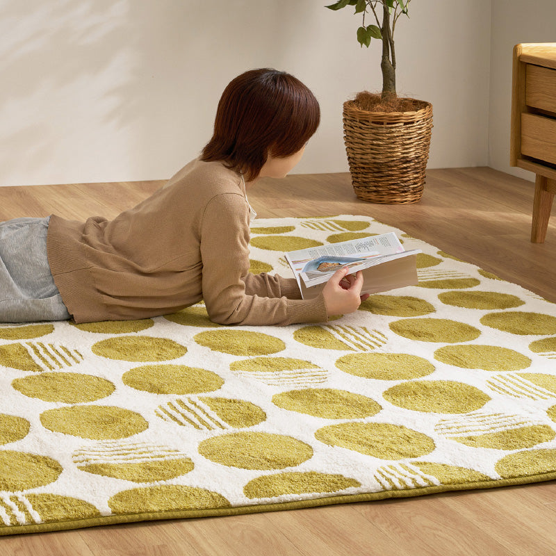 【新商品】[3サイズ] 洗える滑り止め付きラグ 薄手 北欧柄 HYGGE