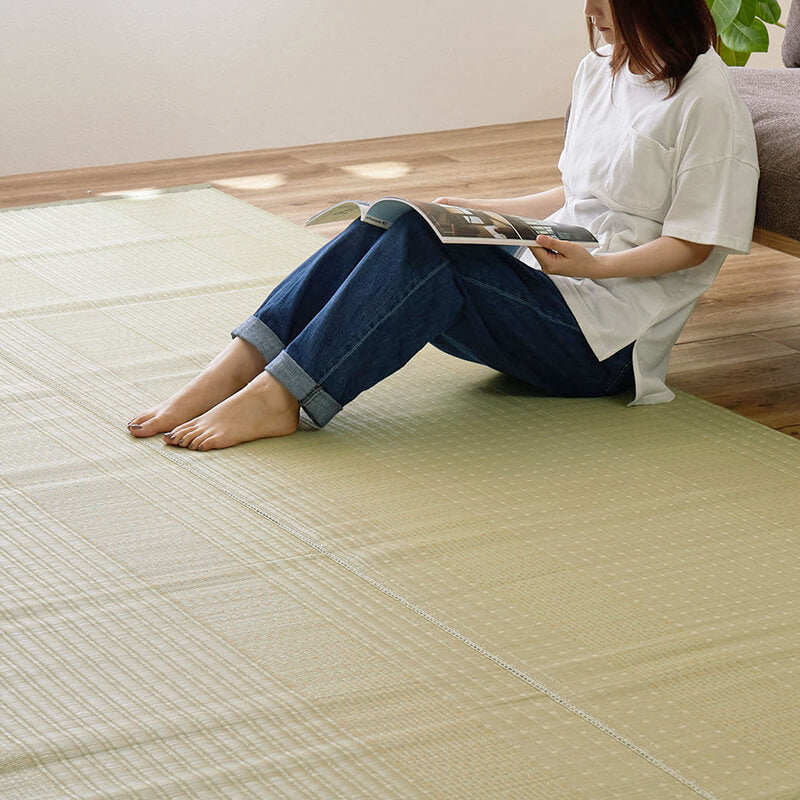 洗えるビニール風 ゴザ【1畳・2畳・3畳・4畳・4.5畳・6畳・8畳・10畳