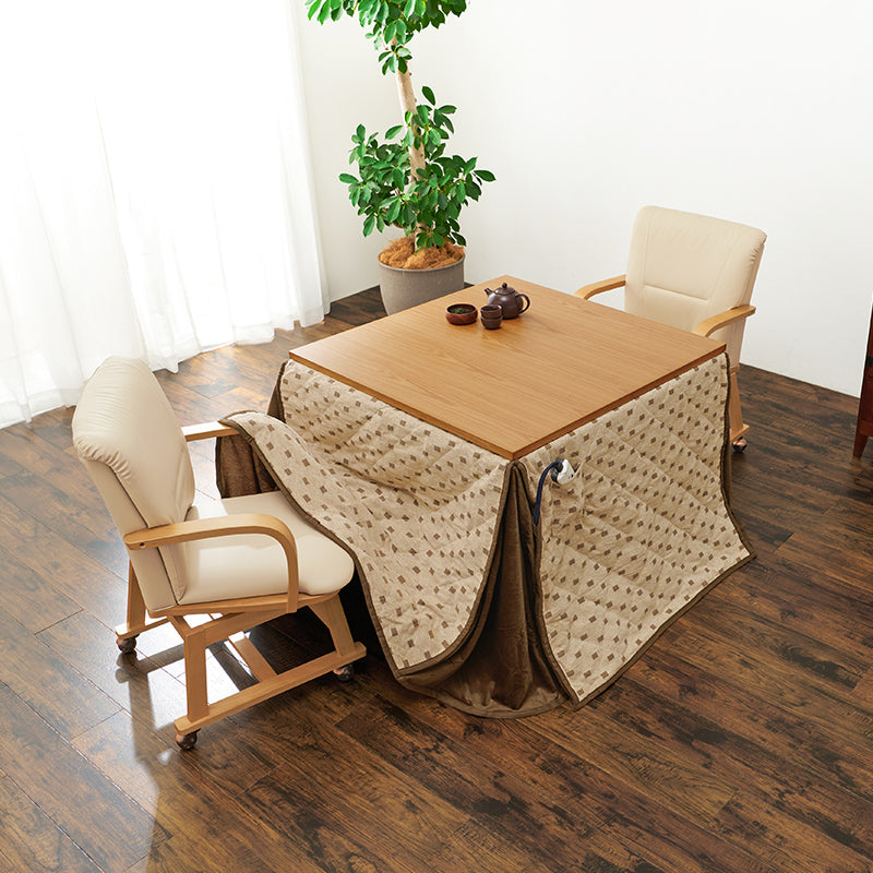 こたつテーブル✨ こたつテーブル 高さ2段階調節可能 長方形 [150×85×64][単品] 趣