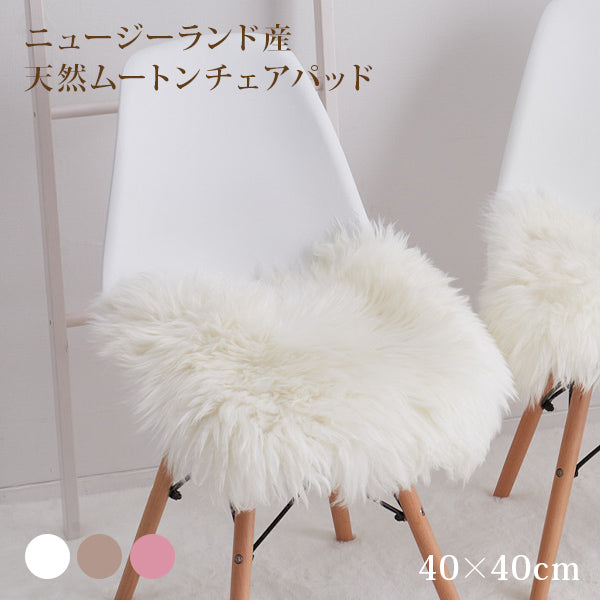 ムートン座布団　４枚セット 2f770eca6e12b053940ad1ae781321