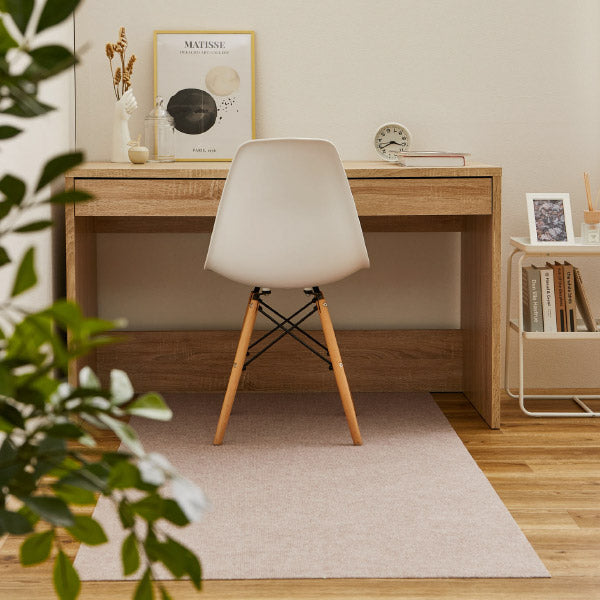 自分でカットできる チェアマット 洗える 吸着 約90×180cm フリー