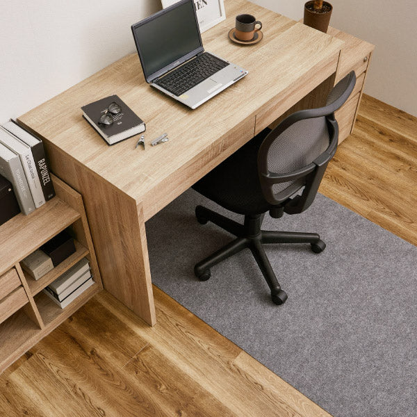 自分でカットできる チェアマット 洗える 吸着 約90×180cm フリー