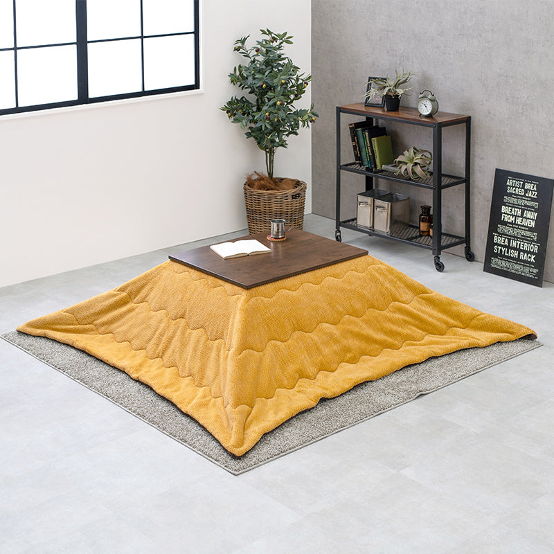 [幅75][単品/セット] 古木調こたつ 高さ2段階調節可能 Altena+Bique/Snow