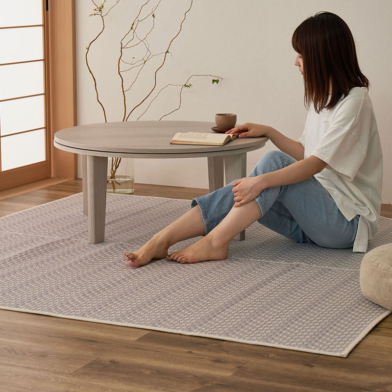 ラグ ビニール風 上敷き【2畳・3畳・4.5畳・6畳・8畳・10畳・12.5畳