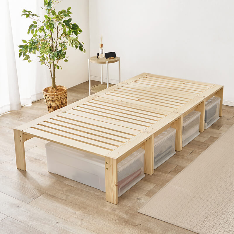 分割式 3WAYすのこベッド 頑丈 [シングル] | おしゃれな家具
