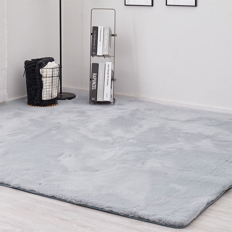 ラグ ラビットファータッチ カーペット 約130×180cm 【約1.5畳