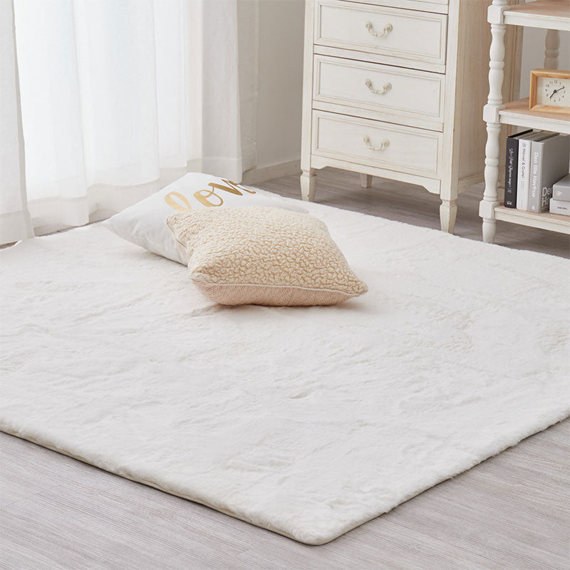 ラグ ラビットファータッチ カーペット 約130×180cm 【約1.5畳