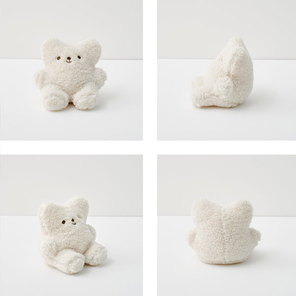 [4種類] くまのぬいぐるみ ムークー ソフティル入り 日本製