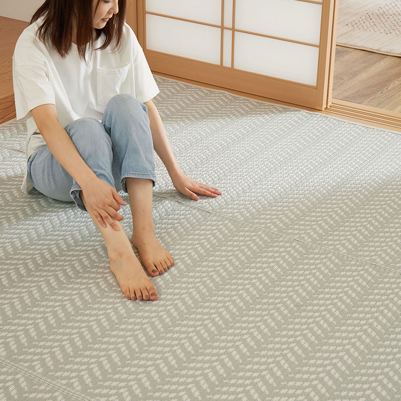 ラグ ビニール風 上敷き【2畳・3畳・4.5畳・6畳・8畳・10畳・12.5畳