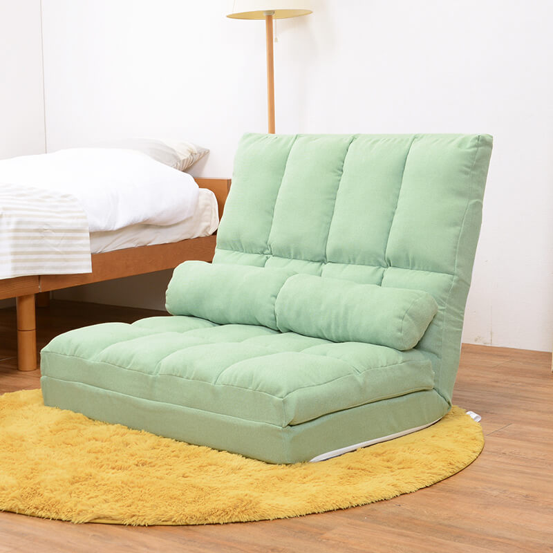 ハイバック 3WAYソファベッド 1.5人掛け [幅90] 14段階