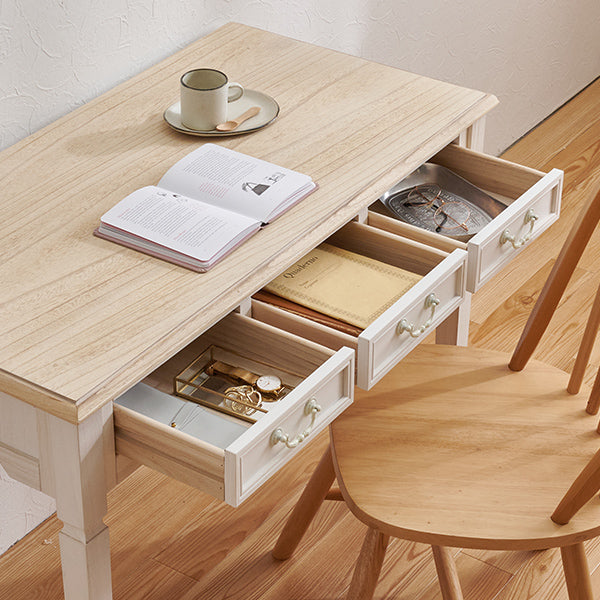 デスク単品 フレンチアンティーク調 [幅100] 引き出し付き Chouchou