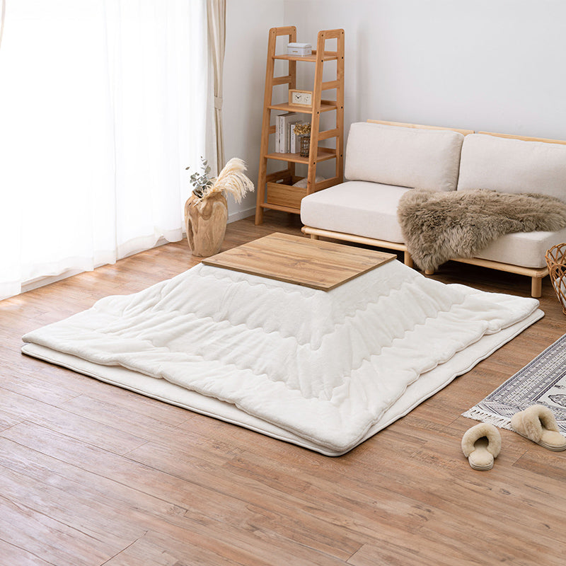 木目調長方形こたつ [幅75][単品/セット] Cartes+POKA/メレンゲ/Bique