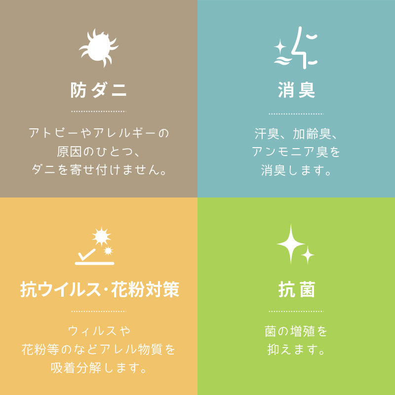 [3サイズ] タフト織ラグ 防ダニ 抗菌 消臭 日本製 ジャスト
