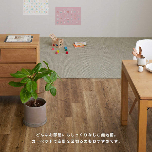カーペット 防ダニ 防音 ステラ 4色 約352×440cm【江戸間10畳】10帖 抗菌 防臭 防ダニ 防音 タフトカーペット 敷き詰めカーペット 無地 ラグマット おしゃれ ラグ 絨毯 北欧モダン かわいい シンプル オールシーズン 年中 掃除しやすい 萩原 秋冬用