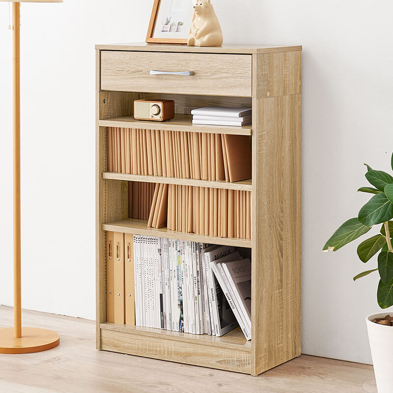オランダ　法律の本を収納しておく本棚　什器　飾り棚　アンティーク 1cm刻みで調節できる本棚 [幅60/90] NORU | 本棚 | おしゃれな家具