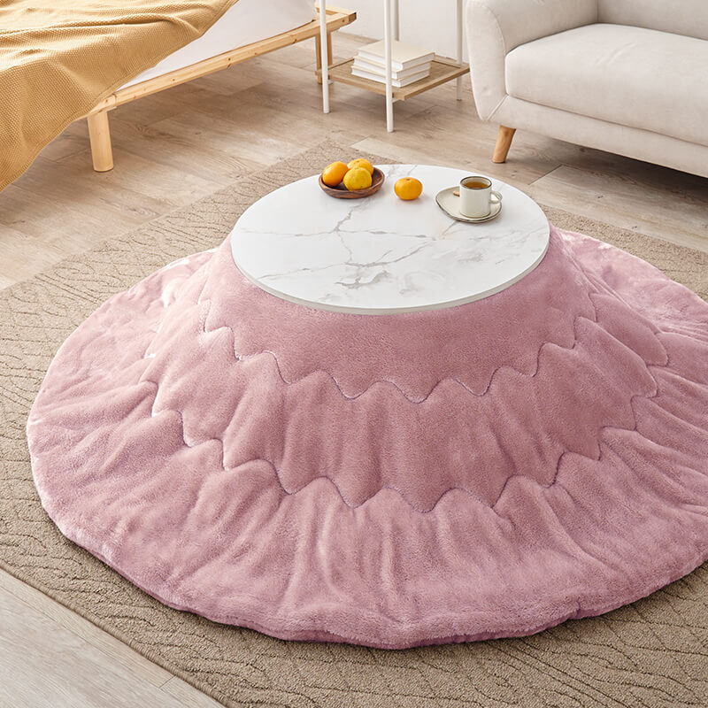 [直径68][単品/セット] 円形こたつ Aina+Luna/moku moku/メレンゲ