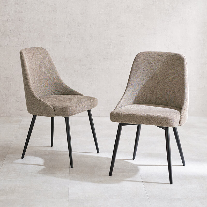 [1脚/2脚/4脚] 生地が選べるダイニングチェア Molto