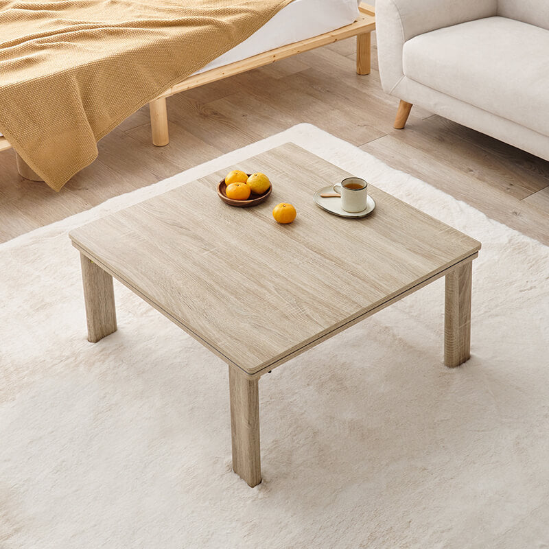 折りたたみ正方形こたつ [幅75][単品/セット] Cube+Luna/POKA/メレンゲ