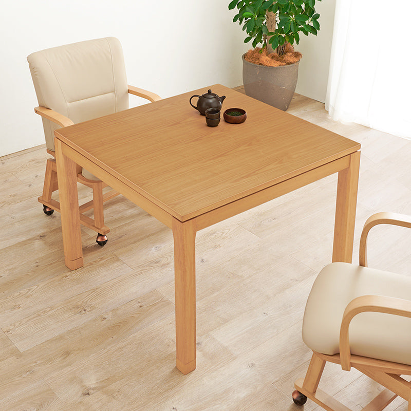 まさ様  テーブルこたつ 折りたたみ正方形こたつ [幅75][単品/セット] Cube+Luna/POKA