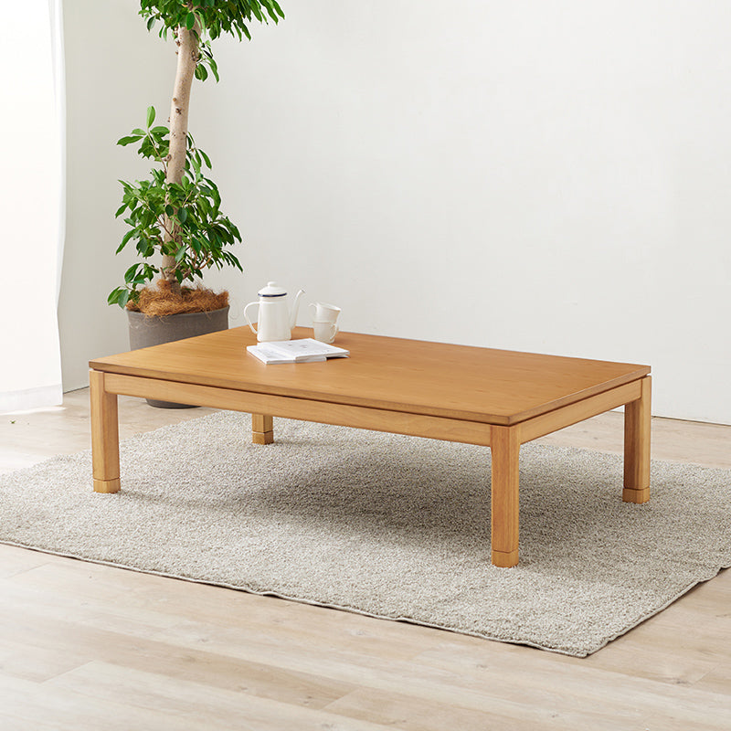 こたつテーブル 高さ2段階調節可能 長方形 [150×85×38][単品] 趣（ロー