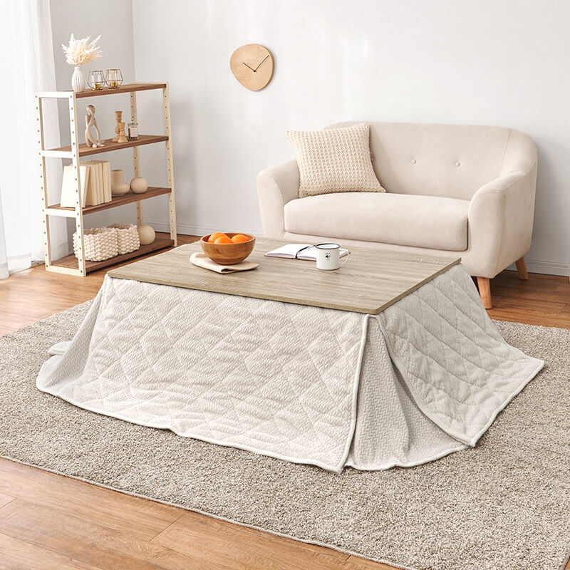 折りたたみ長方形こたつ [幅105][単品/セット] Cube+Luna/POKA