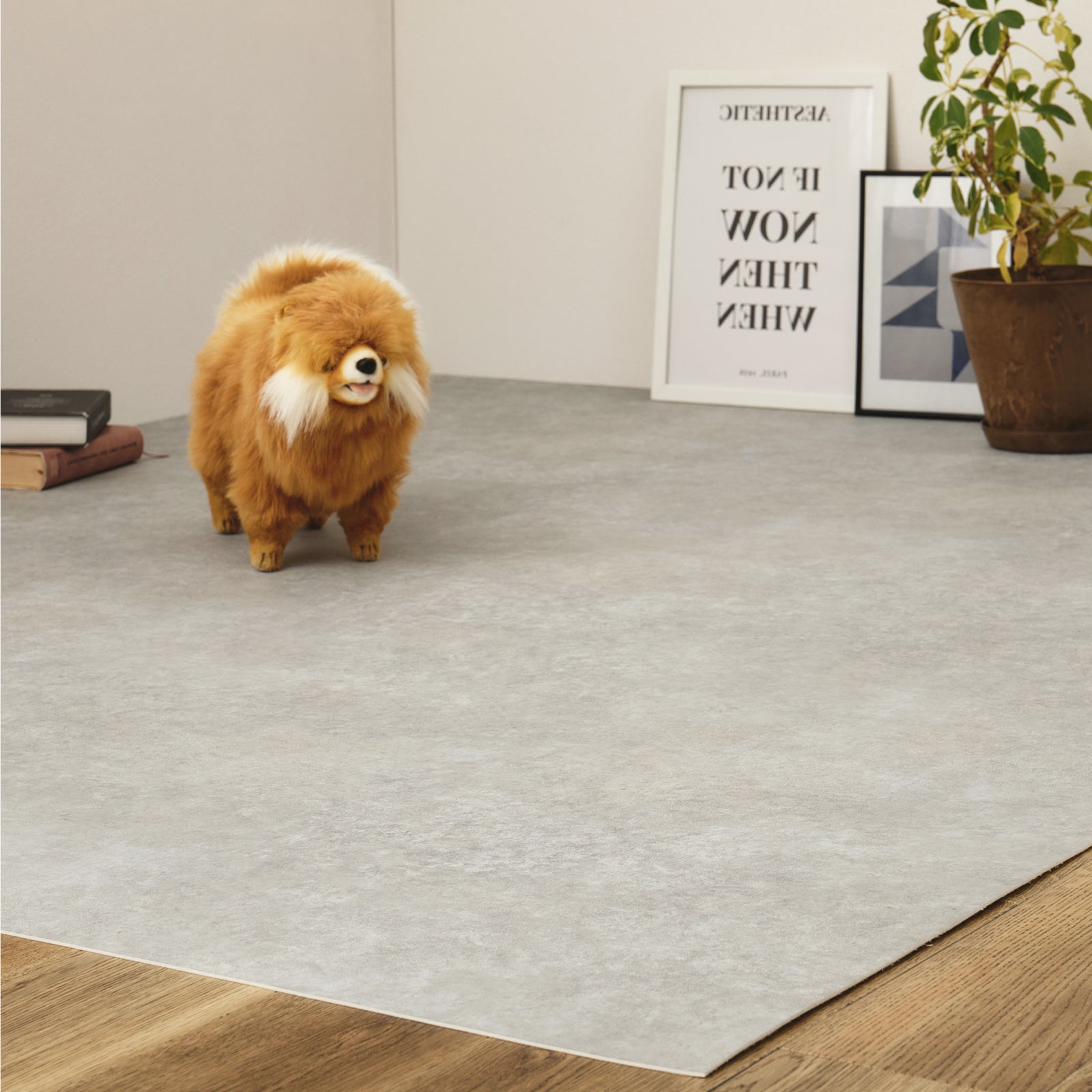 【新商品】[4サイズ] ペット向け クッションフロア ラグ 防炎 抗菌 防カビ 抗ウイルス 日本製