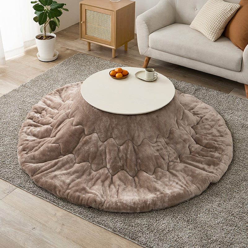 折りたたみ円形こたつ [直径68][単品/セット] Burana+Luna/moku moku