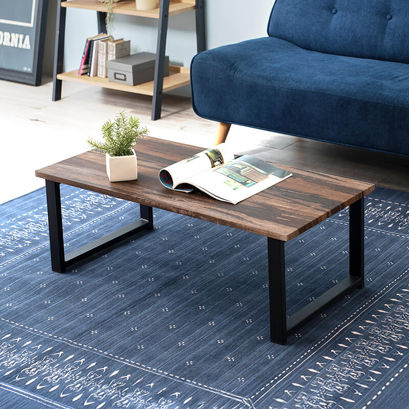 [幅90][台形脚/四角脚] デザインが選べるローテーブル LEG