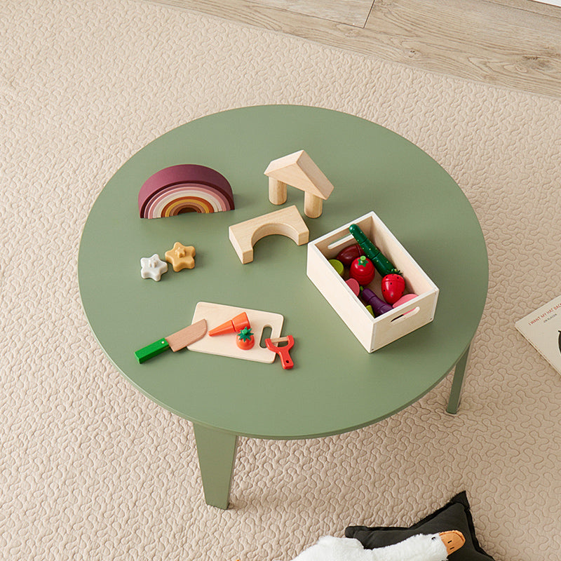 [2size] 8色から選べる折りたたみ円形テーブル couleur