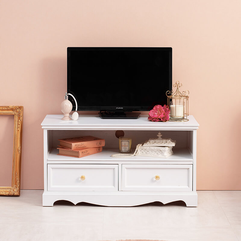 アンティーク調　テレビ台 テレビ台 アンティーク調 取っ手が選べる 完成品 [幅80] Kira | テレビ