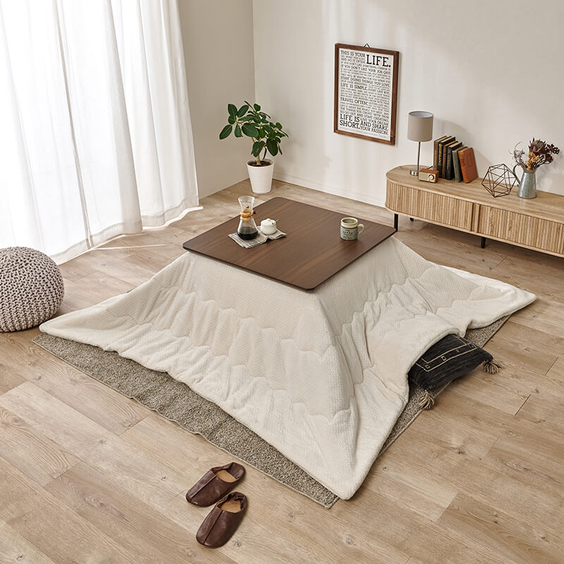 [幅80/105/120][単品/セット] 正方形・長方形こたつ 薄型ヒーター Rino