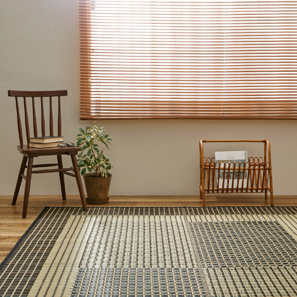 い草のラグマット（約191×250）　国産　ござ い草 ラグ カーペット ござ 国産 3畳 約 191×250cm おしゃれ